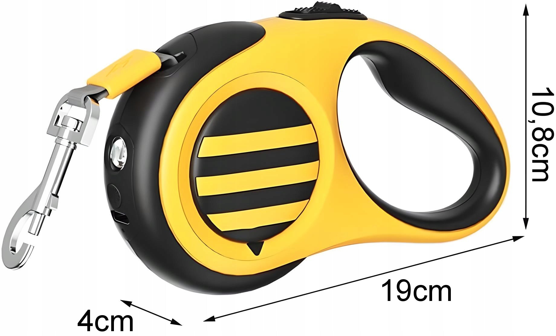 AUTOMATIC LEASH WITH LED LIGHT 5M SOLID COILED FOR CAT DOG Brand no brand