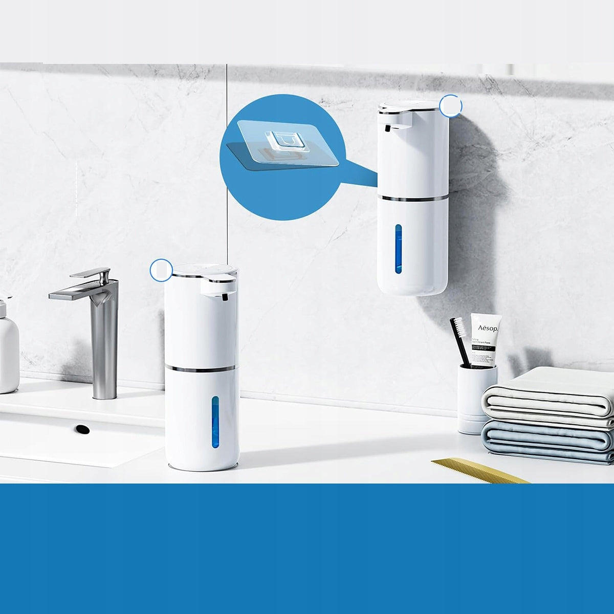 AUTOMATIC LIQUID SOAP DISPENSER 380ML Capacity 380 ml