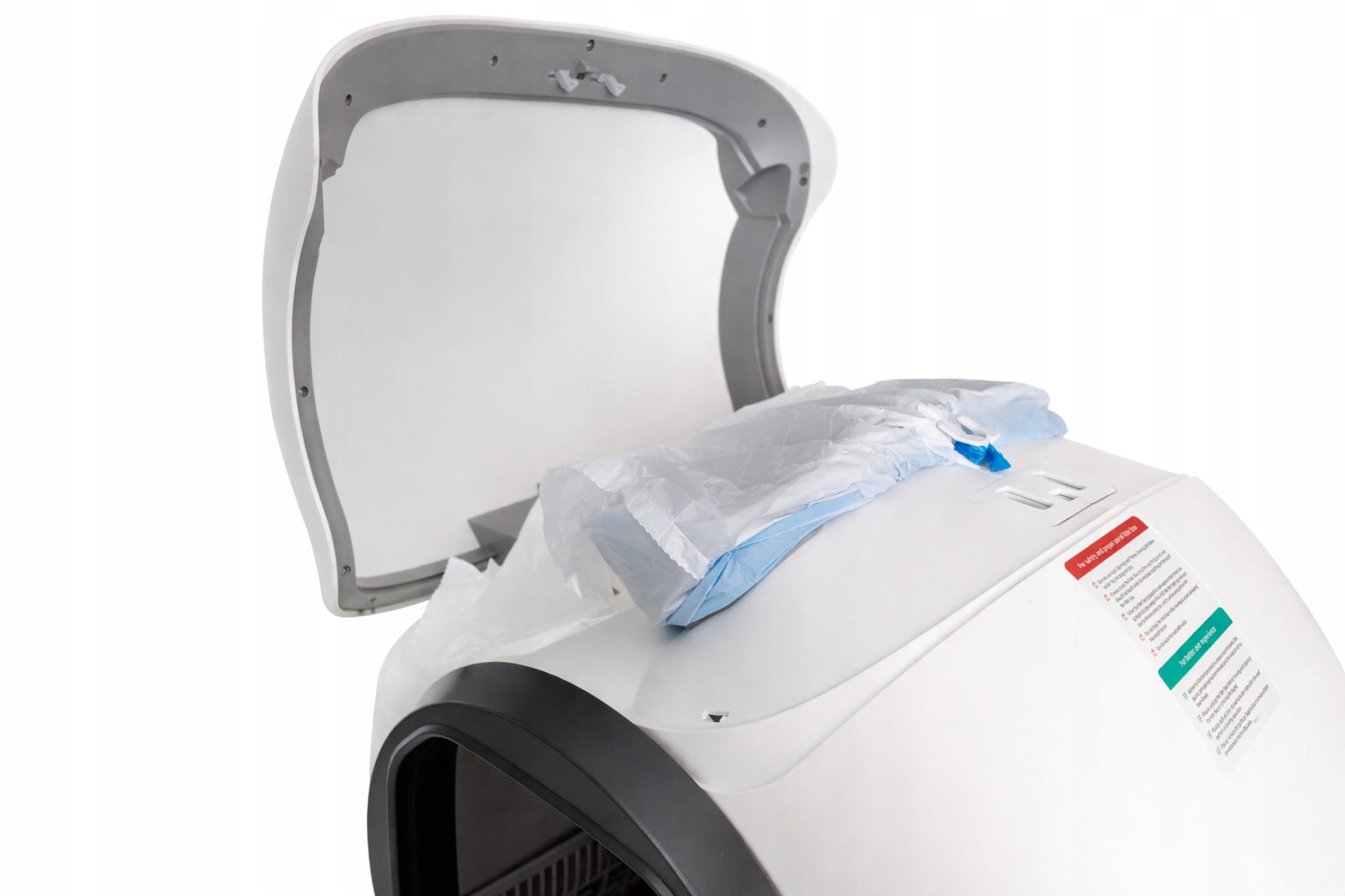 AUTOMATIC LITTER BOX BAGS 15 pieces (1 roll) STRONG DURABLE WITH X TAPE Brand Maxta