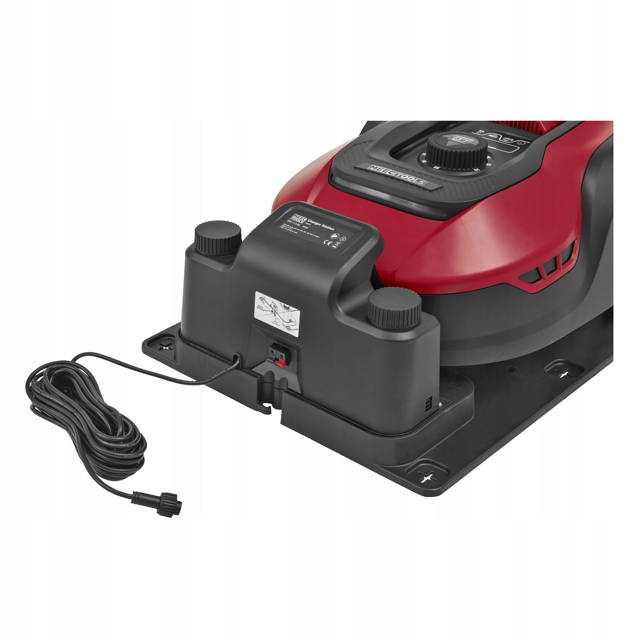 AUTOMATIC MOWER Meec Tools 300 m2 quiet + cable 100 m Batteries included yes