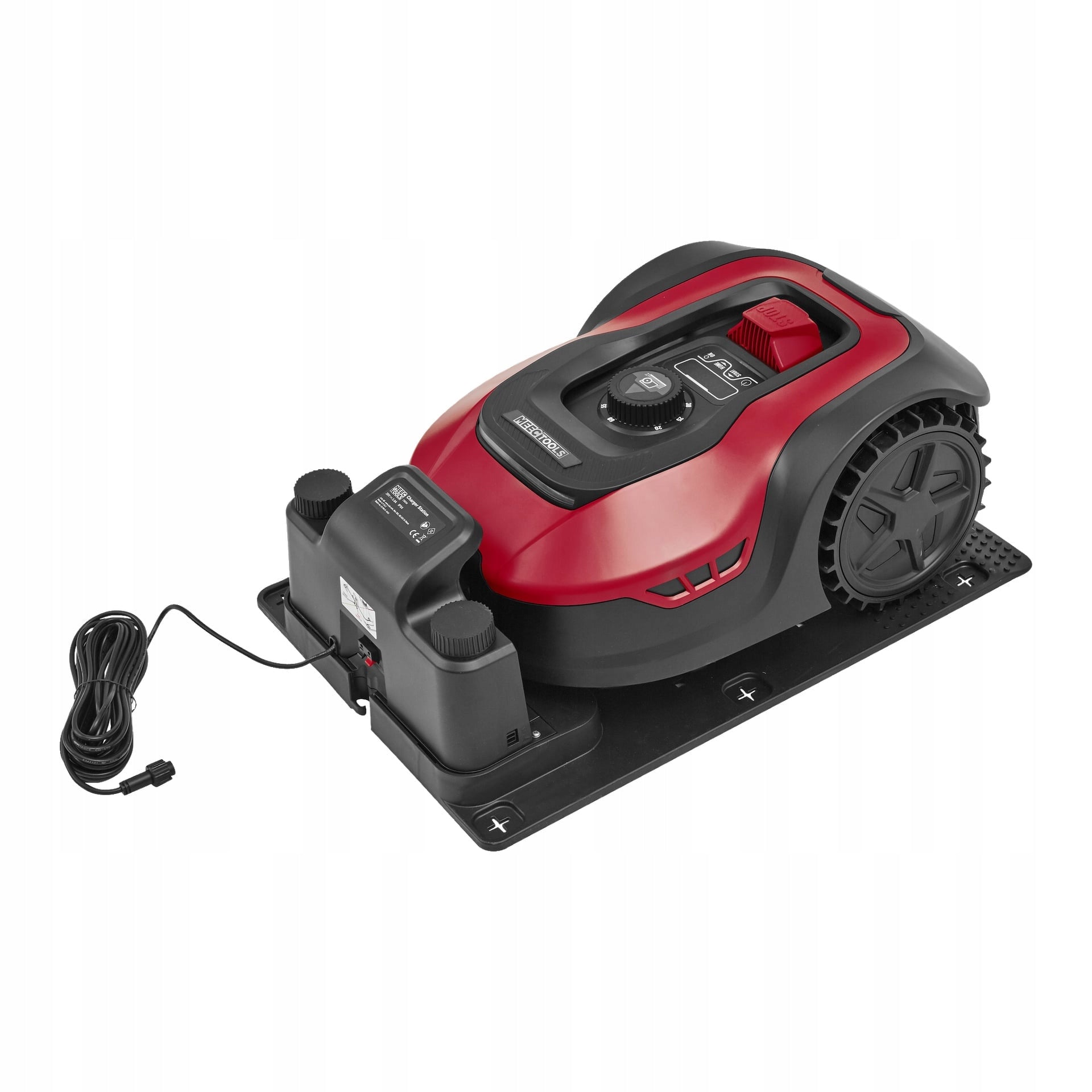 AUTOMATIC MOWER Meec Tools 300 m2 quiet + cable 100 m Mowing performance 300 m²