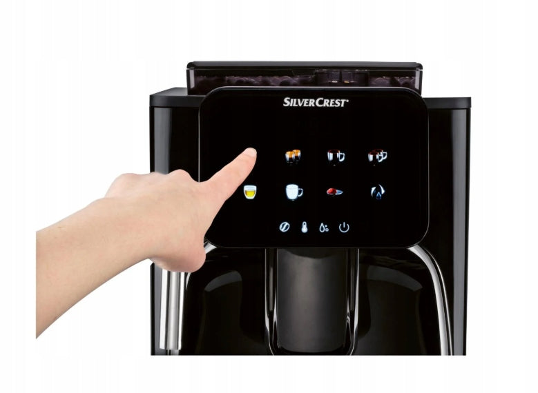 AUTOMATIC PRESSURE COFFEE MAKER WITH SILVERCRRST GRINDER Brand SilverCrest