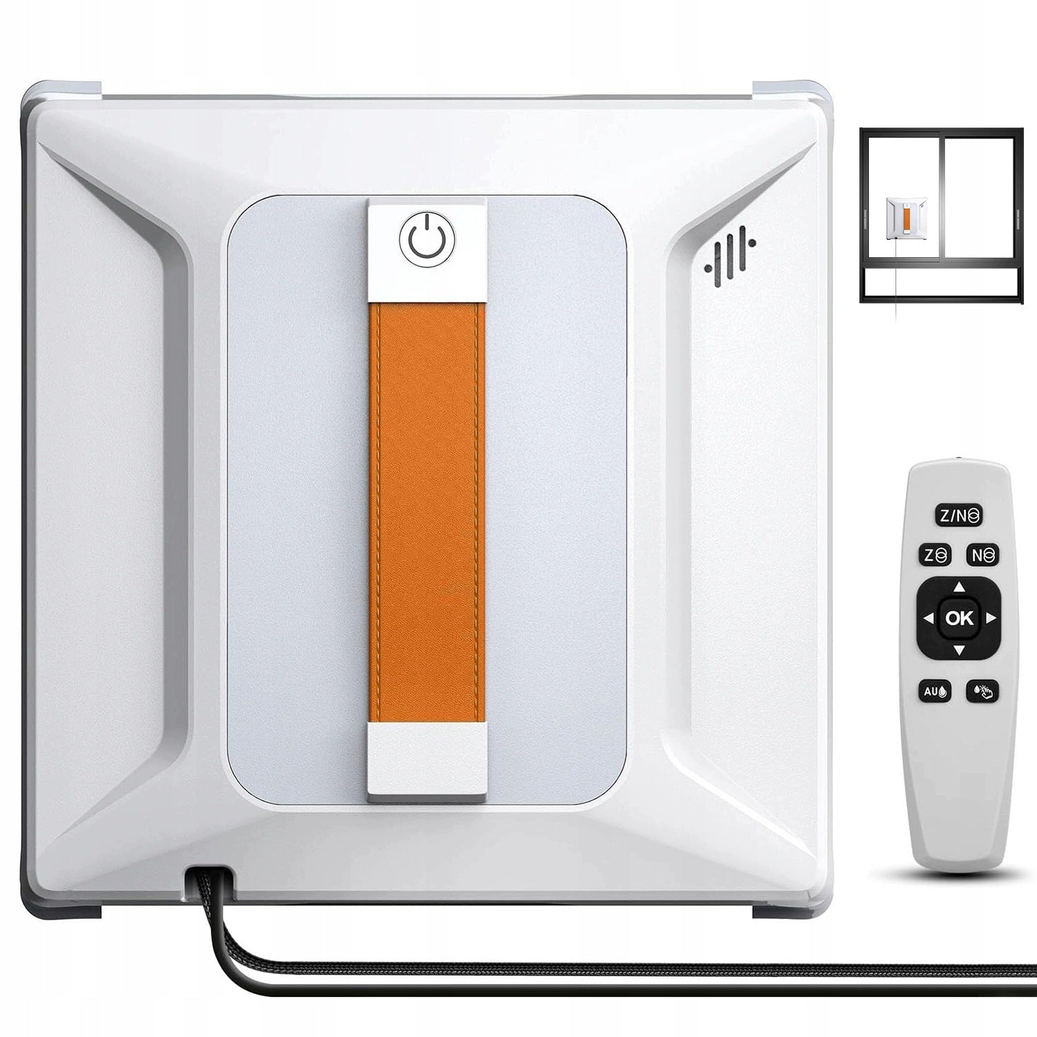 AUTOMATIC WINDOW ROBOT 72W 6000PA POWERFUL SUCTION KIT