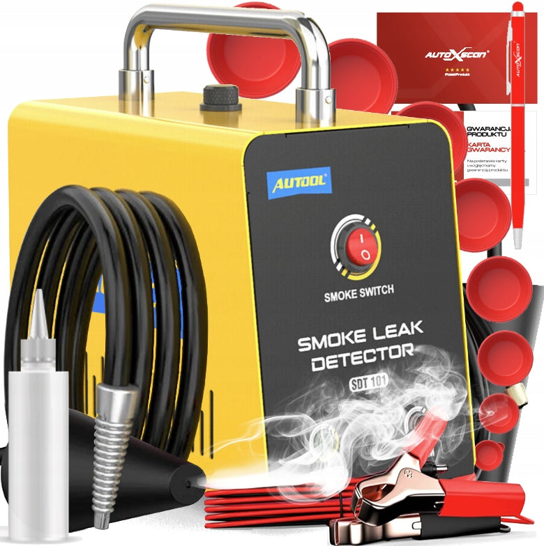 AUTOOL SDT101 LEAK TESTER SMOKE GENERATOR+CONE+CORK SET FREEBIE