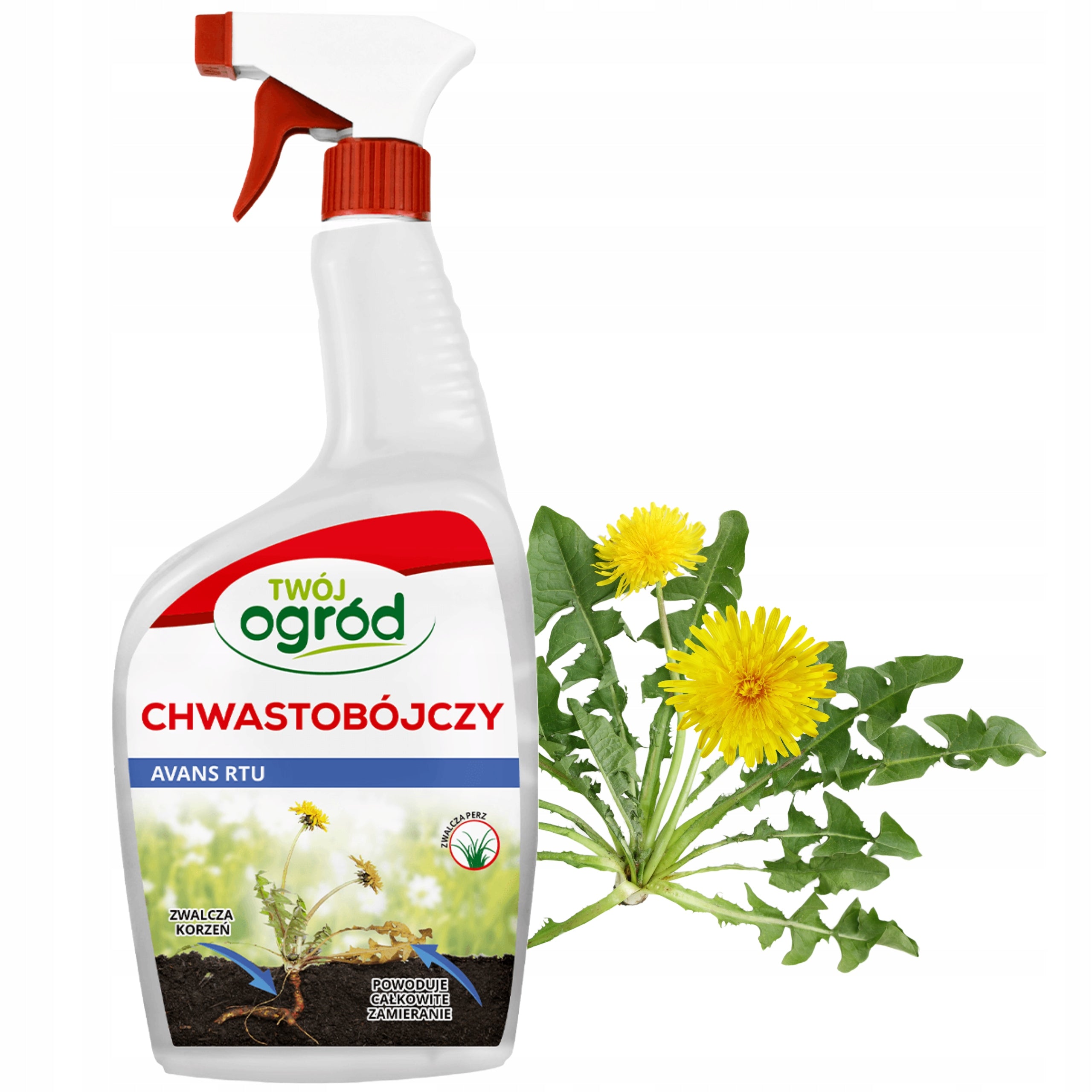 AVANS RTU WEED KILLER 1L FOR WEEDS FIGHTS AGAINST ROOTS