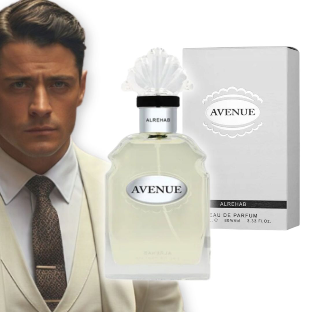 AVENUE ARABIC PERFUME MALE CITRUS OUD MUSK 100 ml AL REHAB Packaging status original