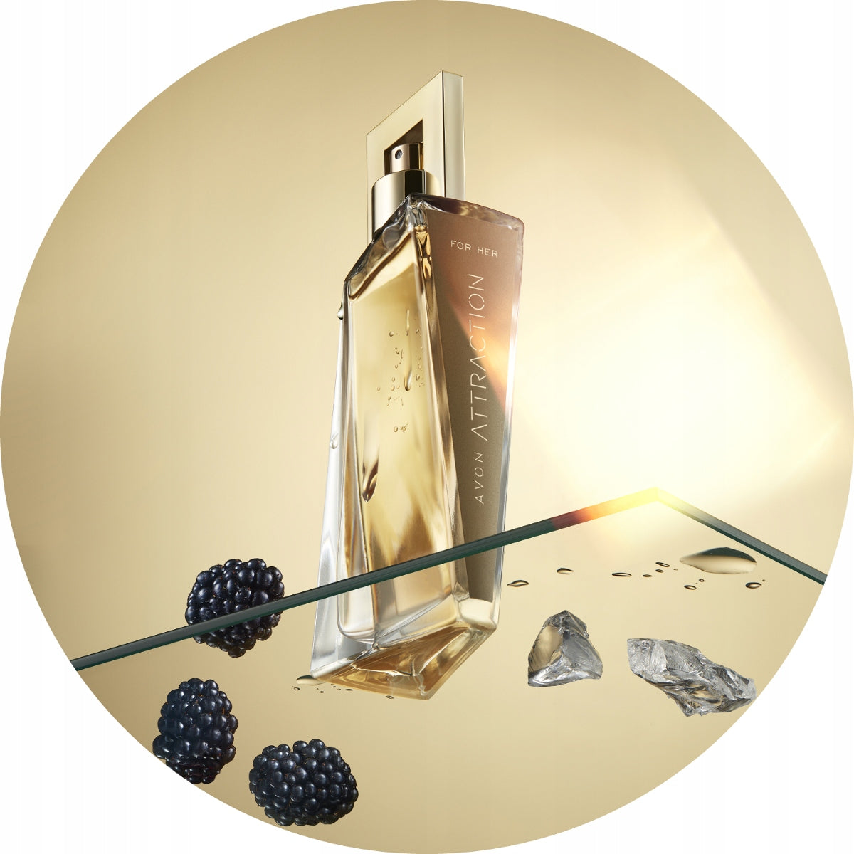 AVON ATTRACTION SET EAU DE PARFUM 50ML(new packaging)+PERFUME Brand Avon