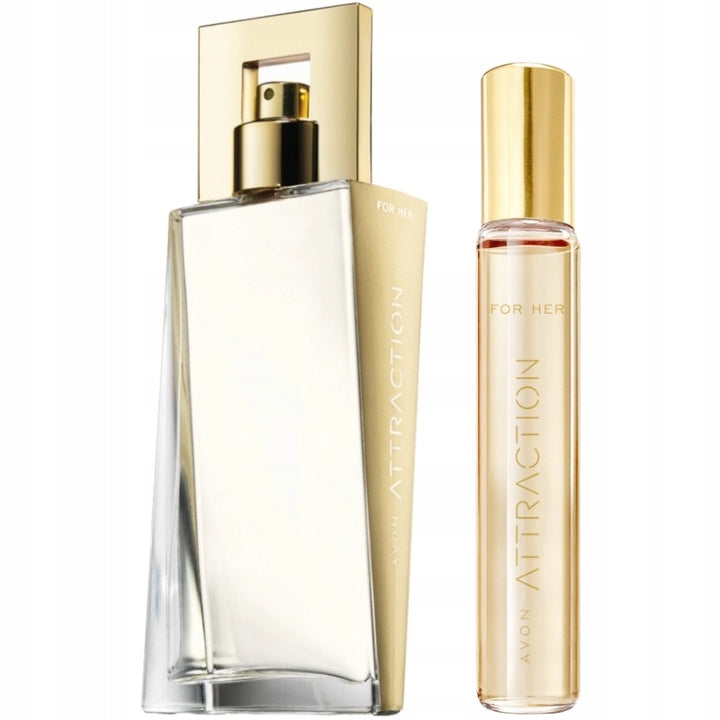 AVON ATTRACTION SET EAU DE PARFUM 50ML(new packaging)+PERFUME