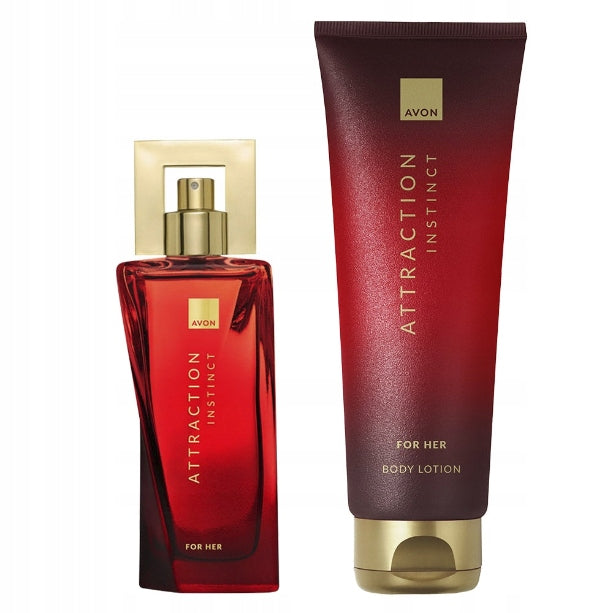 AVON Attraction Instinct Set for Her 50ml + Balm 125ml