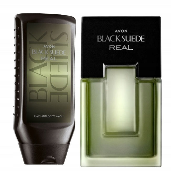 AVON BLACK SUEDE REAL SET OF 2 COSMETICS EAN (GTIN) 5906280247140