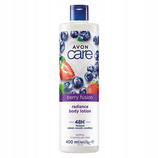AVON CARE FRUIT BODY LOTION STRAWBERRY AND BLUEBERRY 400 ML