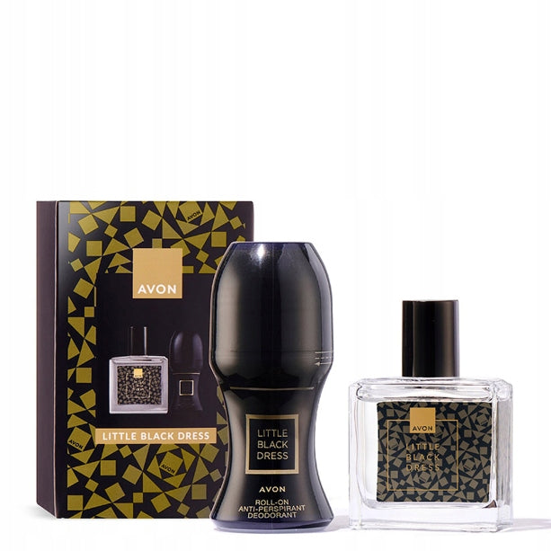 AVON Little Black Dress Gift Set in DECORATIVE GIFT BOX