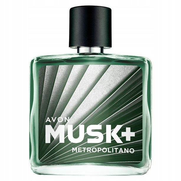 AVON Musk Metropolitano for Him Men's Cosmetics Set 2in1 Brand Avon