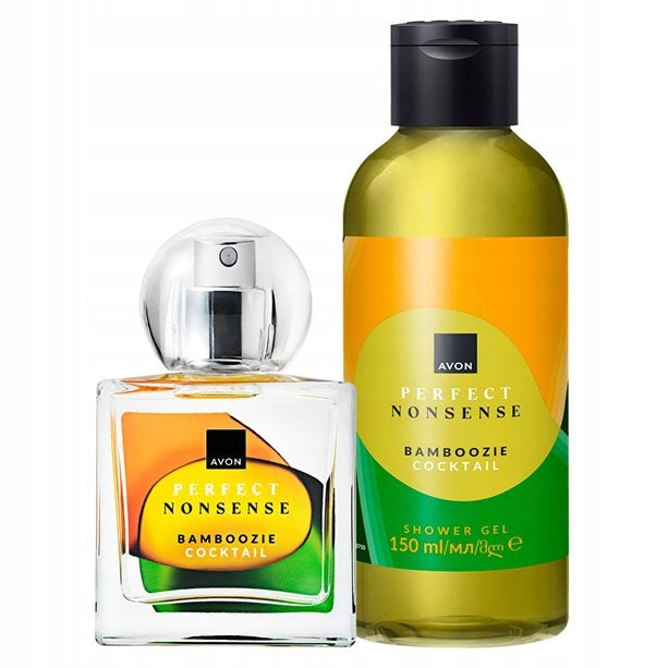 AVON Perfect Nonsense Bamboozie Cocktail Set: Eau de Toilette 50 ml + Shower Gel 150 ml