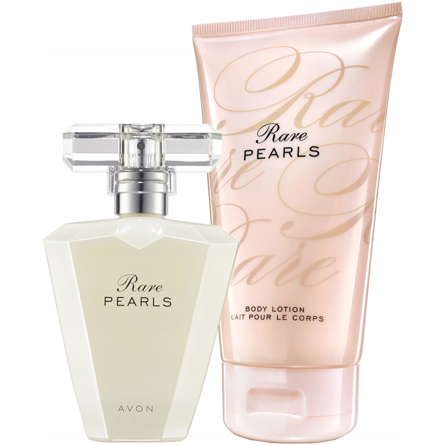 AVON RARE PEARLS WOMEN'S EAU DE PARFUM SET 50 ML LOTION 125ML