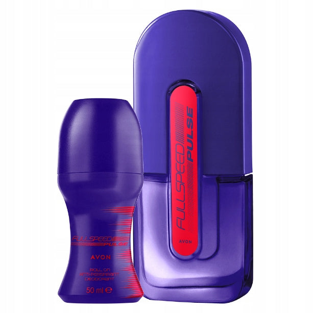 AVON SET FULL SPEED PULSE EAU DE TOILETTE + BALL