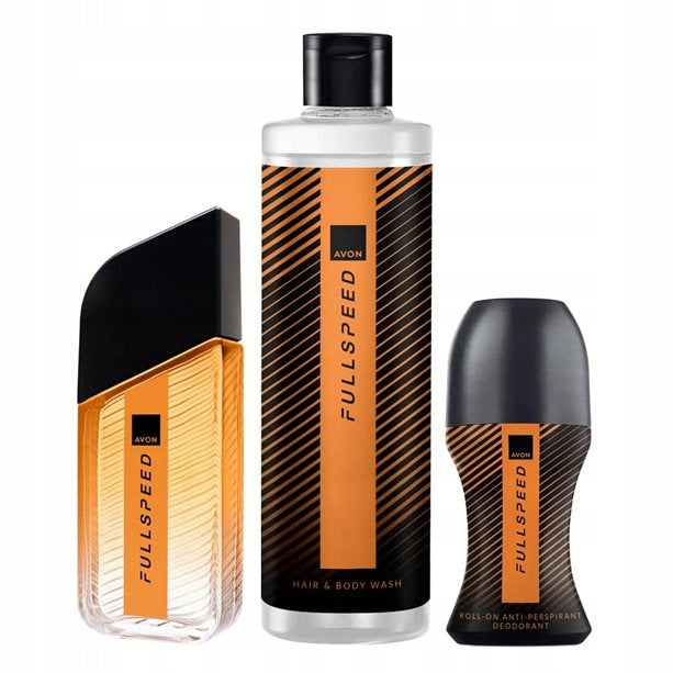 AVON SET FULL SPEED WATER 100 ML + GEL 250 ML + BALL 50 ML