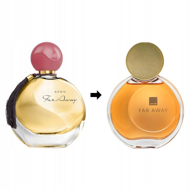 AVON SET Far Away ORGINAL Eau de Parfum _balm +Bag Manufacturer code 39172