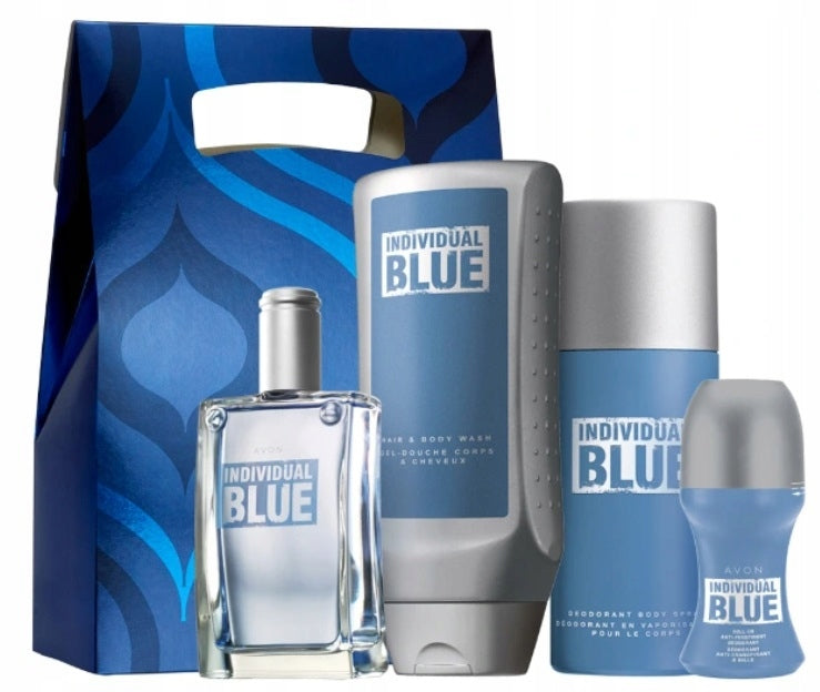 AVON Set of 2 x Individual Blue 100 ml Men's Perfume for Him 2in1 Brand Avon