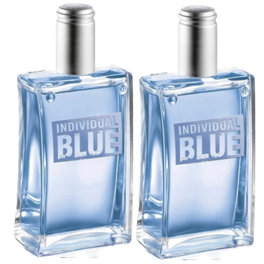 AVON Set of 2 x Individual Blue 100 ml Men's Perfume for Him 2in1