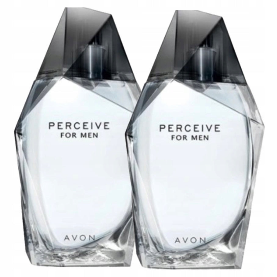 AVON Set of 2 x Perceive 100 ml Men's Perfume for Him