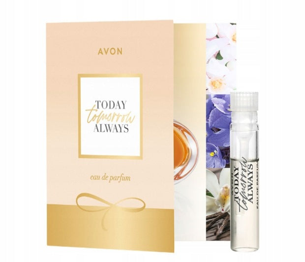 AVON TTA Today Tomorrow Always EDP leaflet with sample