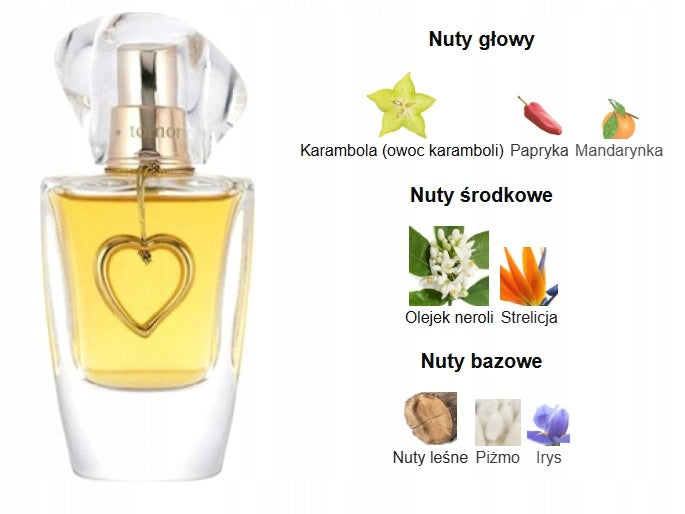AVON Today Tomorrow Always TTA HEART 30ml Manufacturer code 19828