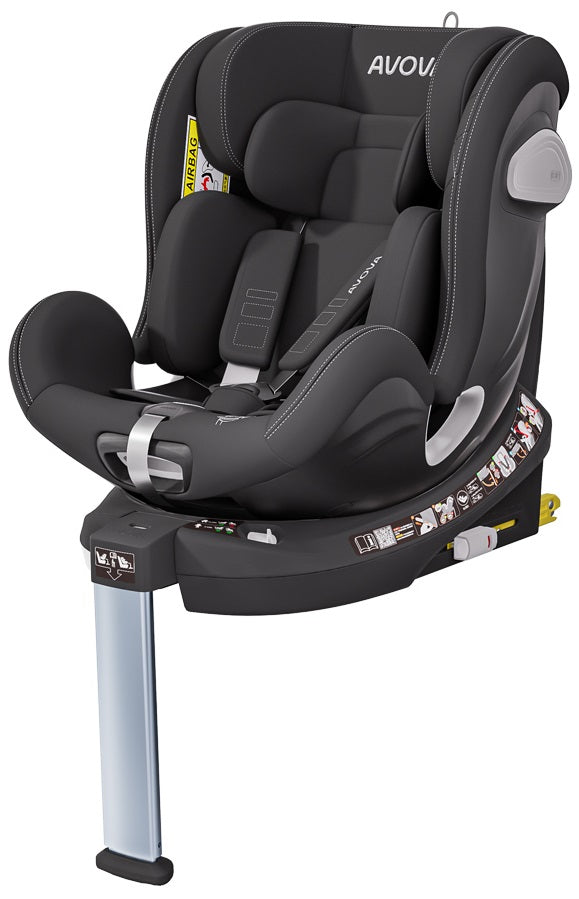 AVOVA Swan-fix I-SIZE 2024 Pearl 2024 Black 40-125cm