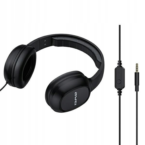 AWEI GM-6 JACK 3,5MM ON-EAR HEADPHONES FOR ERGONOMIC COMPUTER PHONES Brand Awei