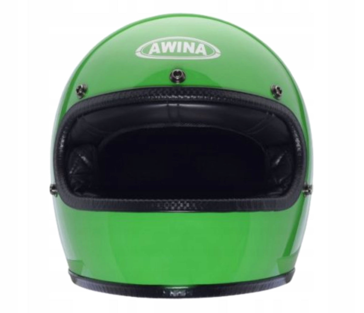 AWINA Retro Vintage Full Face Helmet Green Size L EAN (GTIN) 9781732917354