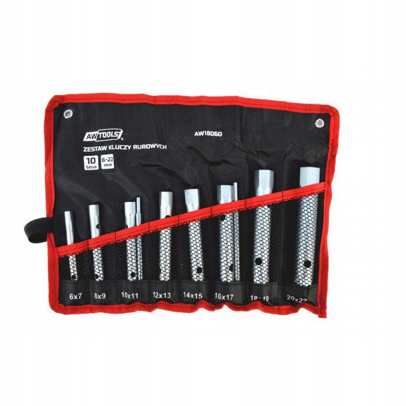 AWTOOLS PIPE WRENCHES 10pcs 6mm-22mm AW18060
