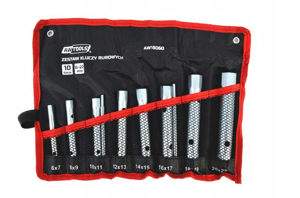 AWTOOLS PIPE WRENCHES 10pcs /6mm-22mm/