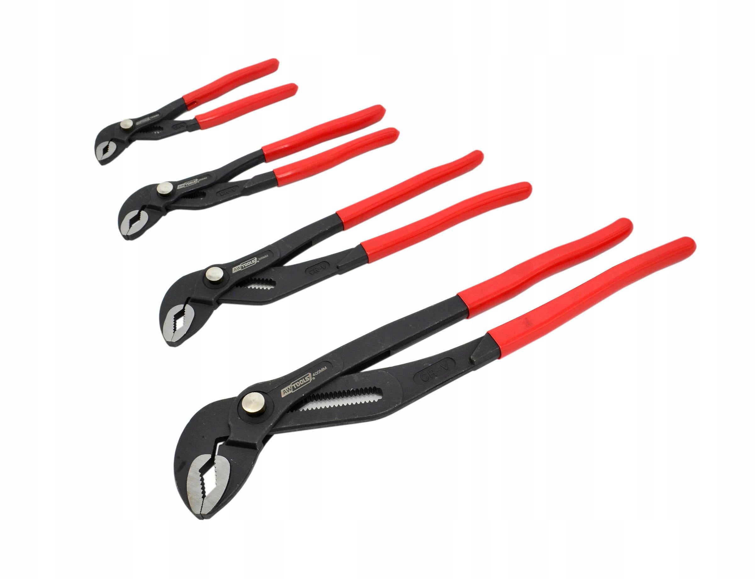AWTOOLS SET OF ADJUSTABLE PLIERS 4pcs (7/10/12/16") Brand AW-Tools