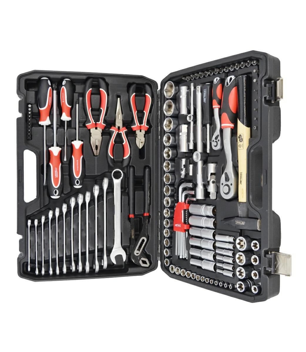 AWTOOLS WRENCH SET 122el 1/2" / 1/4" BLACK LINE AW39122BL EAN (GTIN) 5903041034544