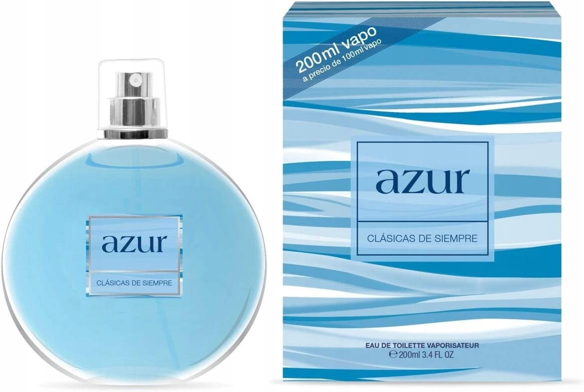 AZUR DE PUIG WOMEN'S EAU DE TOILETTE 200ML