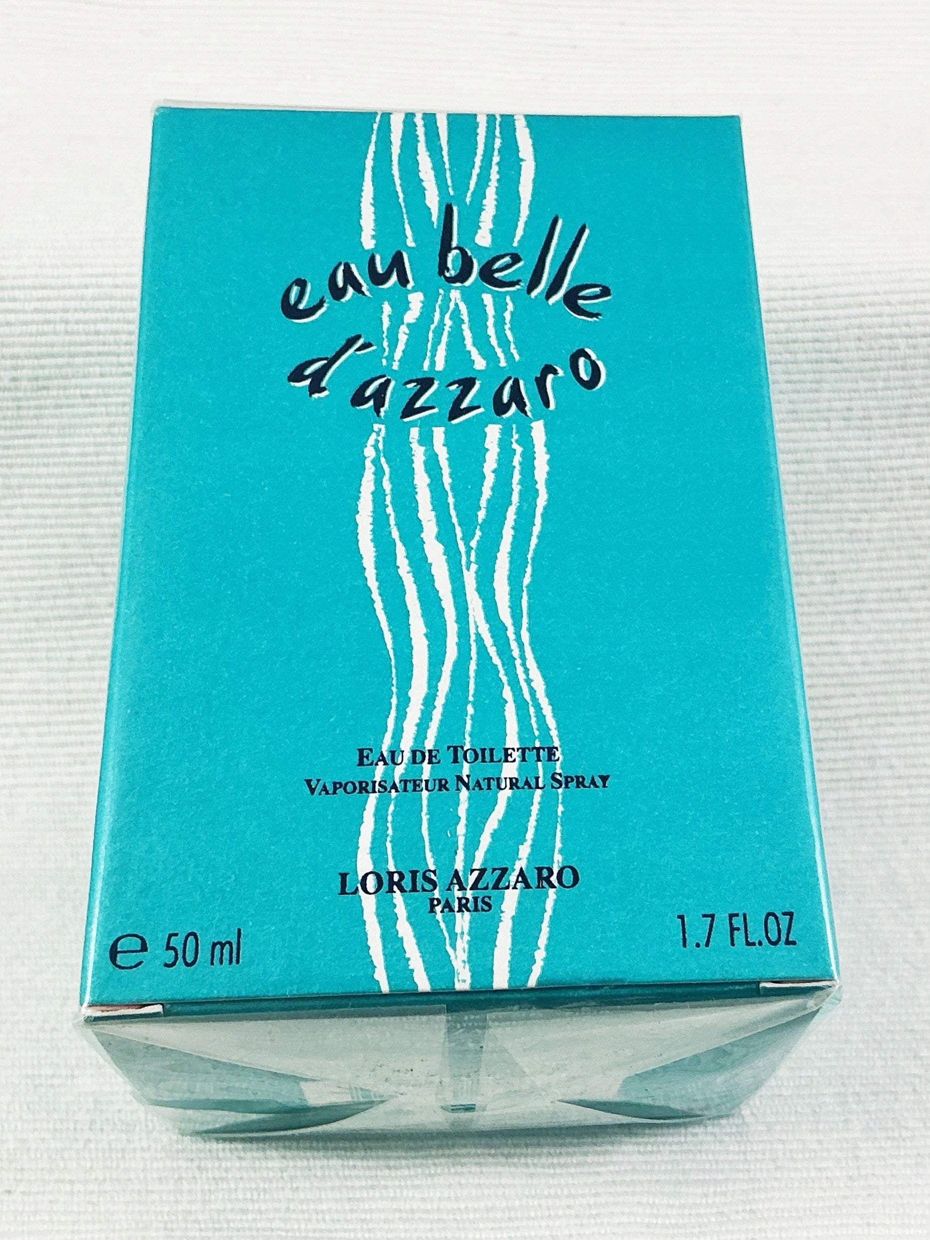 AZZARO EAU BELLE 50 ML EAU DE TOILETTE UNIQUE Packaging status original
