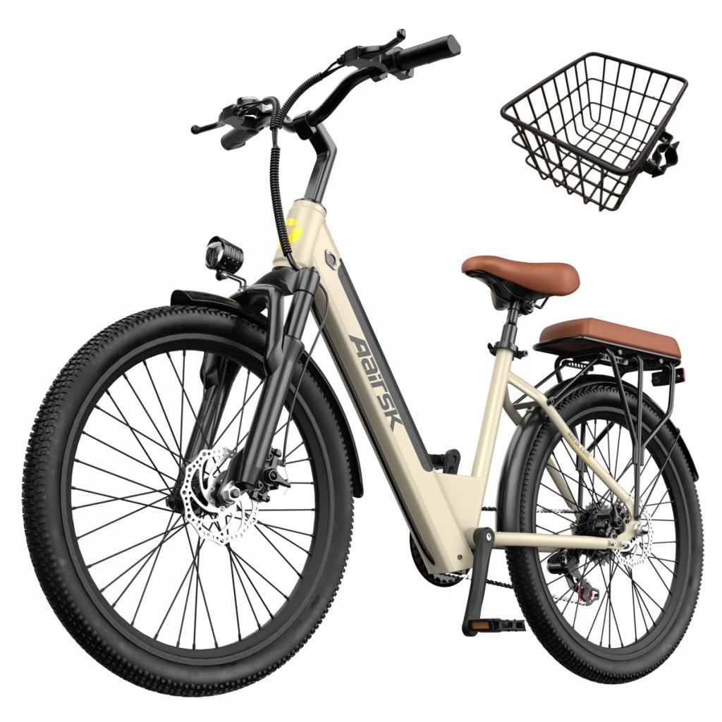 Aairsk S600 Electric vehicle 250W 25KM/H 75KM 36V13Ah 26" MĘSKI/DAMSKI Packaging status original