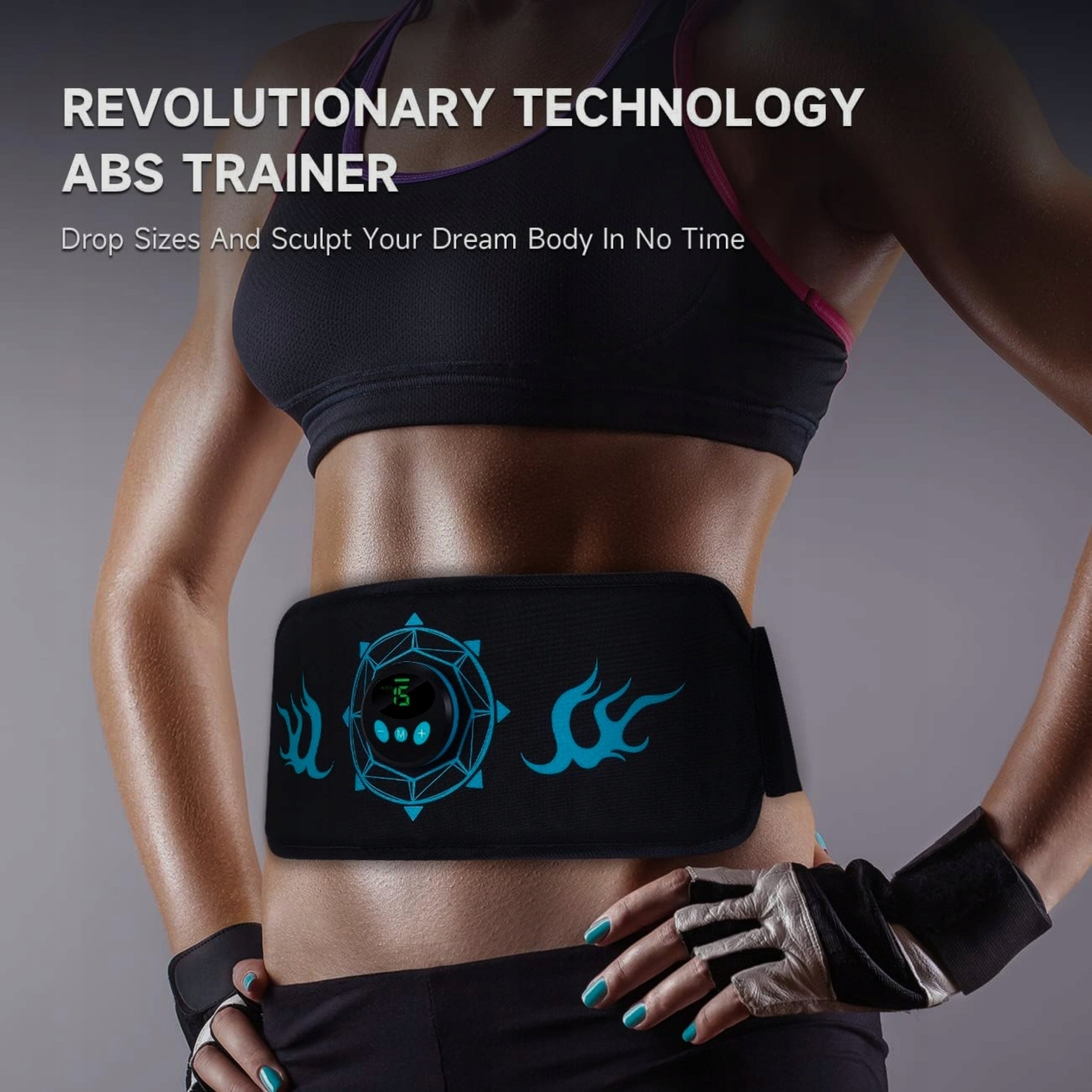 Abdominal Muscle ElectroStimulator Slimming Belt UNIVERSAL ABS 6 Modes Packaging status original