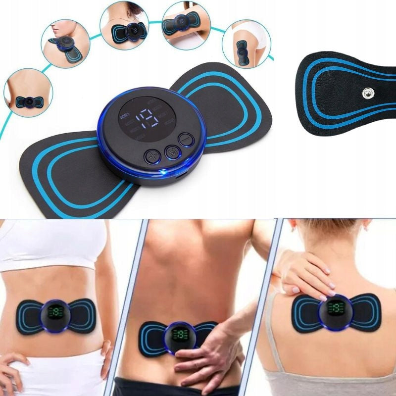 Abdominal Shoulder Neck Massager 8/19 Modes/Levels Usb NEXA Medical device no