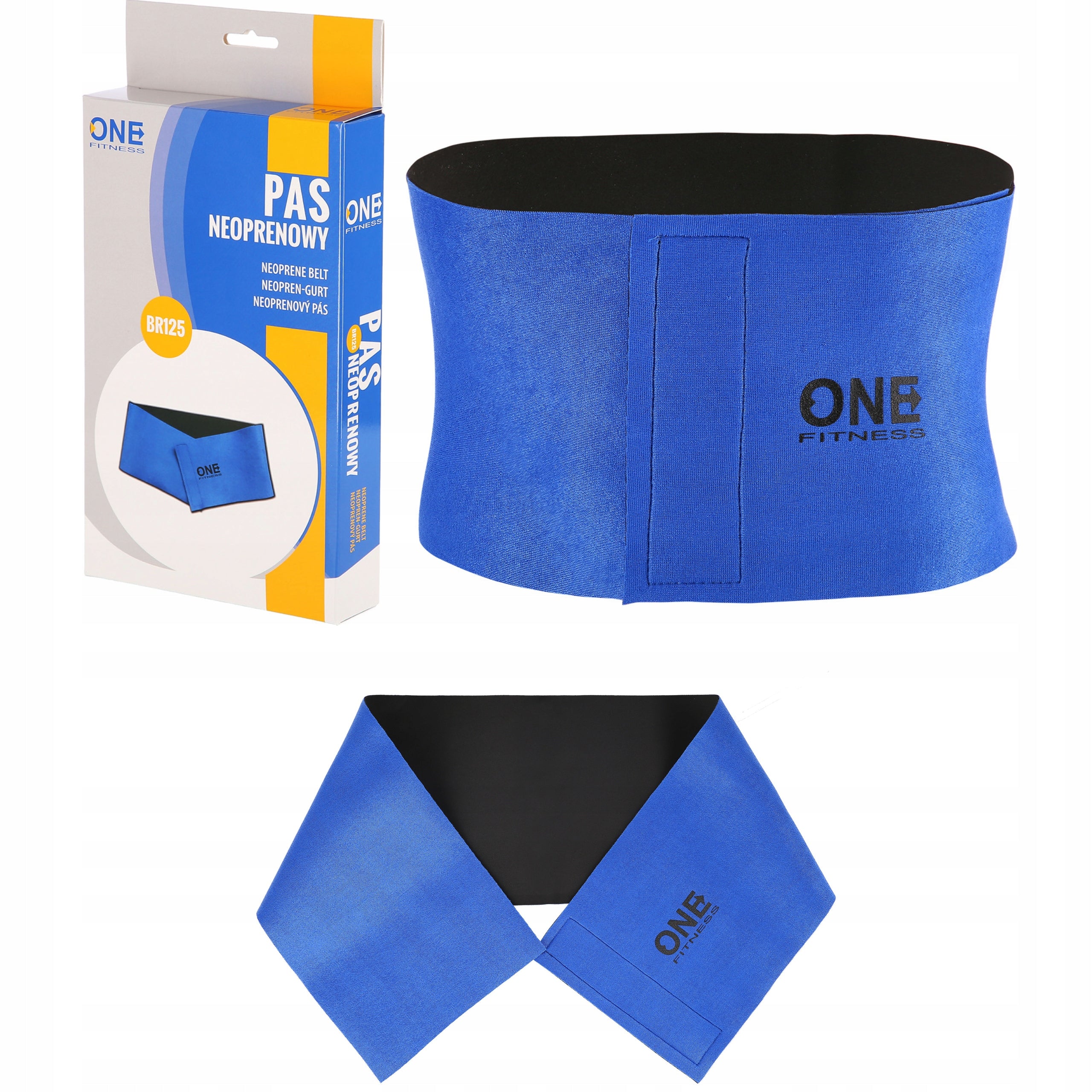 Abdominal Slimming Belt Neoprene One Fitness Training Fat Burning