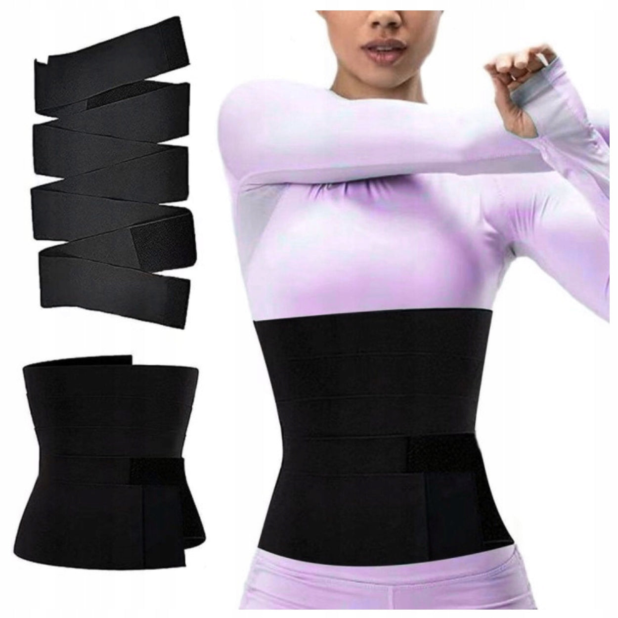 Abdominal Slimming Belt Support Training Slimming Elastic Belt NEXA