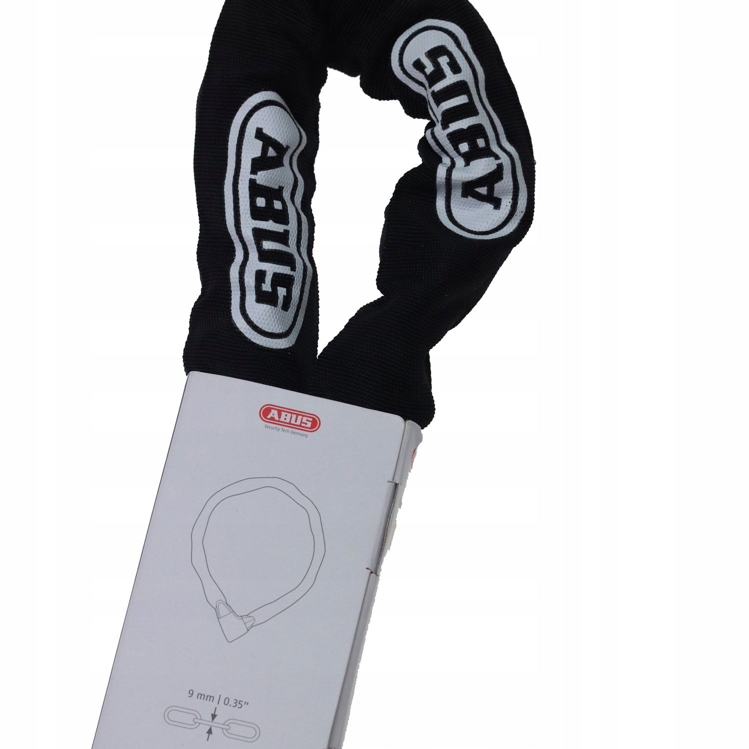 Abus 8900/110 black ART2 bicycle clasp chain Weight 2500 g