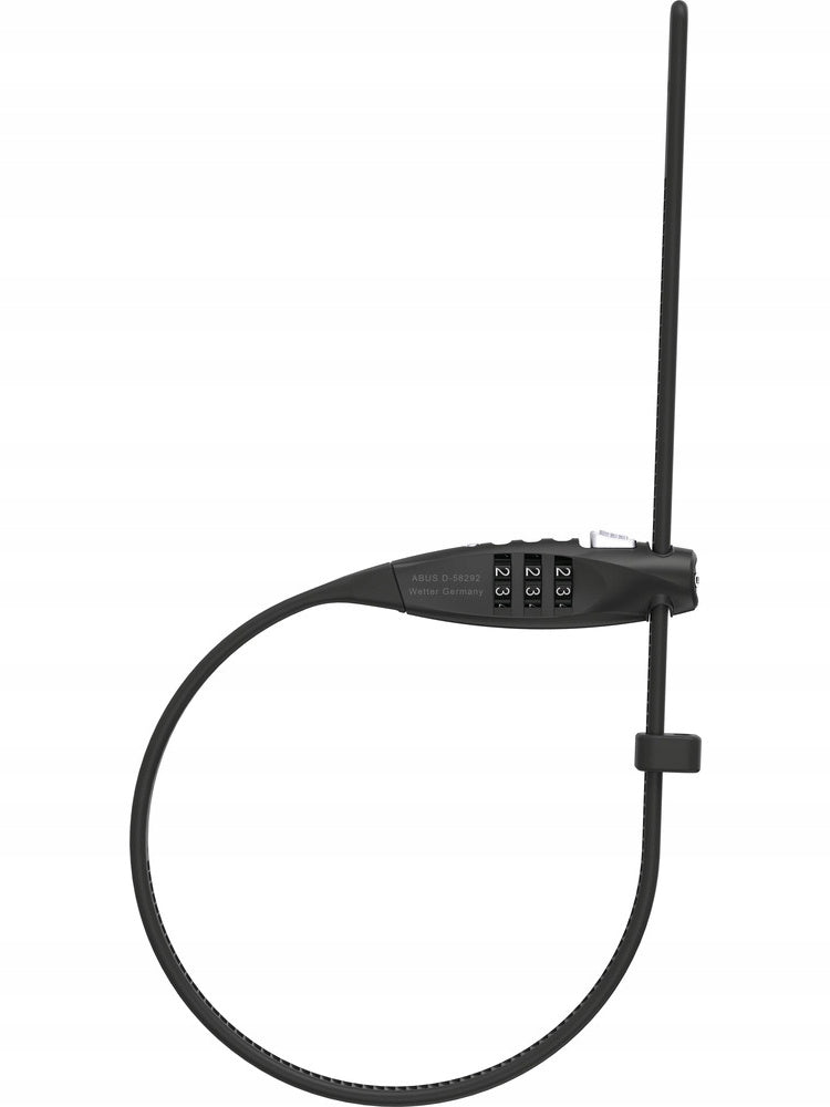 Abus Combiflex TravelGuard Black Combination Cable