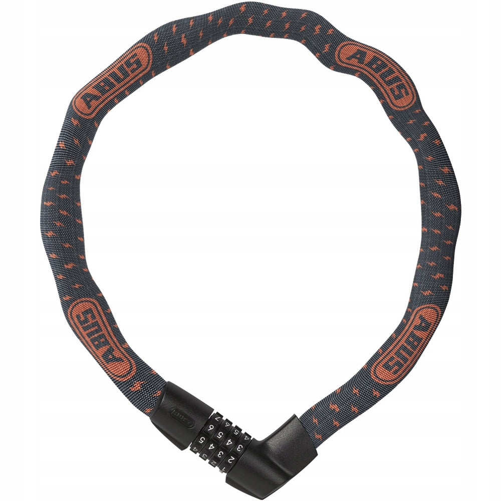 Abus code Tresor 1385/75 grey lightning clasp for bicycle chain