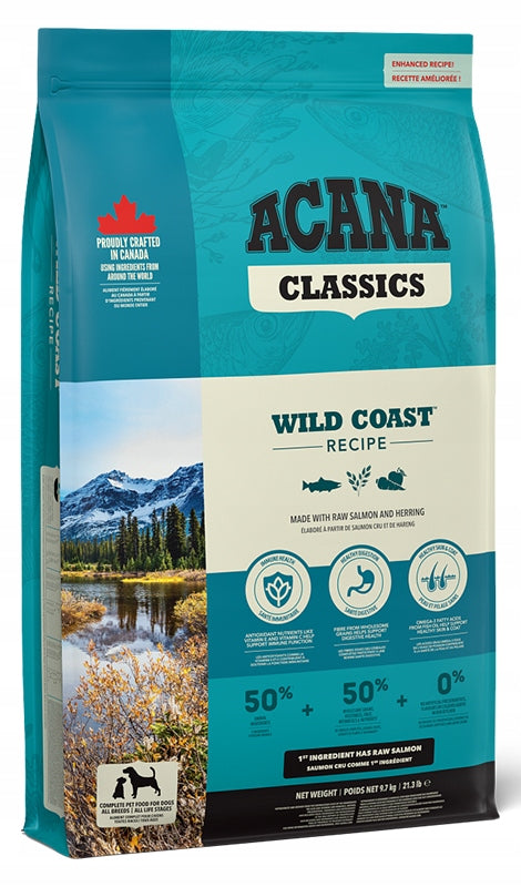 Acana Classics Wild Coast 9,7kg Manufacturer code 064992562120