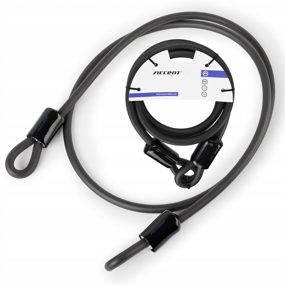 Accent Loop bicycle clasp - steel cable 180 cm x 12 mm