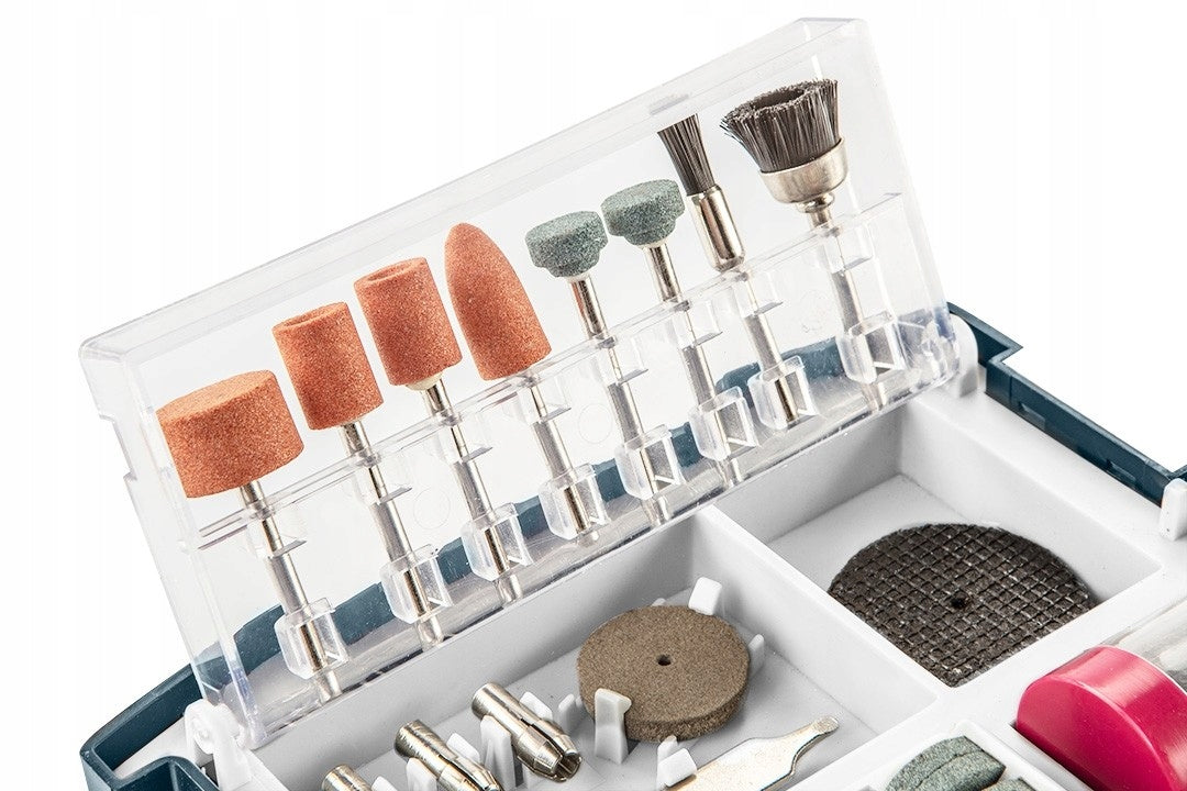 Accessories for mini-grinder set 99pcs. GRAPHITE EAN (GTIN) 5902062507402