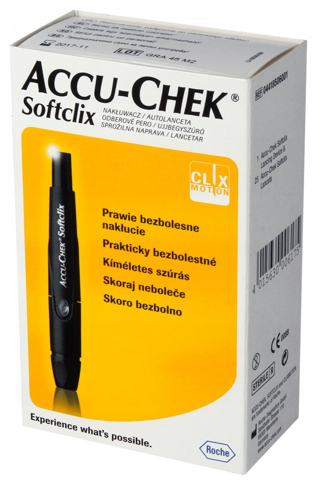 Accu-Chek Softclix lancet + 25 lancets => for measuring sugar