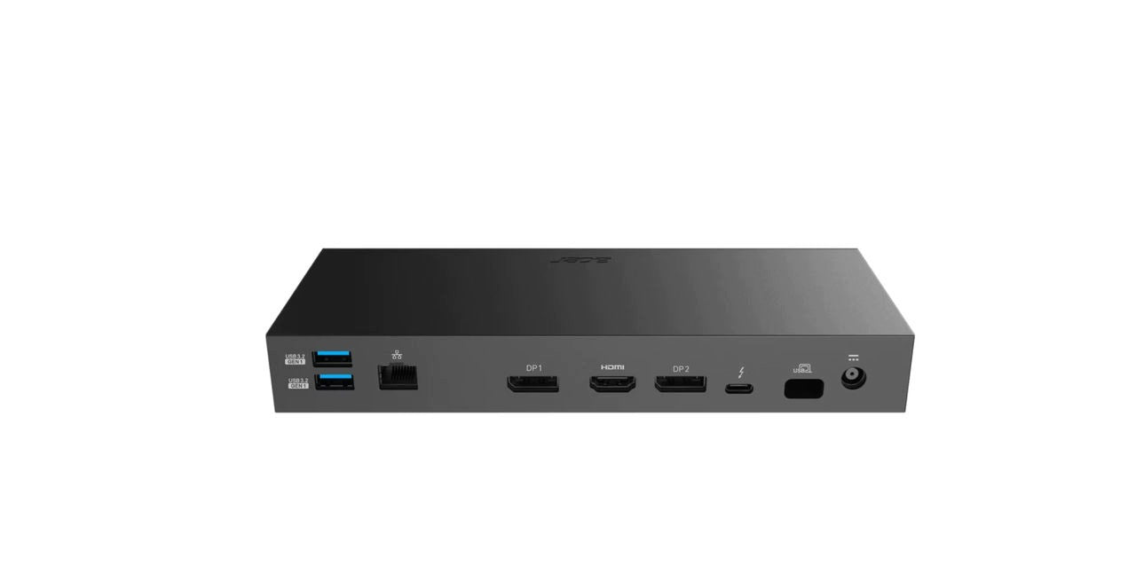 Acer Thunderbolt Dock T34, ADK360, with EU power cord Customs tariff code 84718000