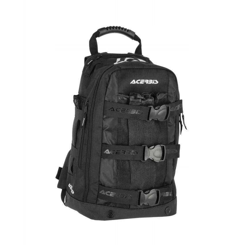 Acerbis Backpack SHADOW 2.0 39L black sports multiple pockets 38 liters